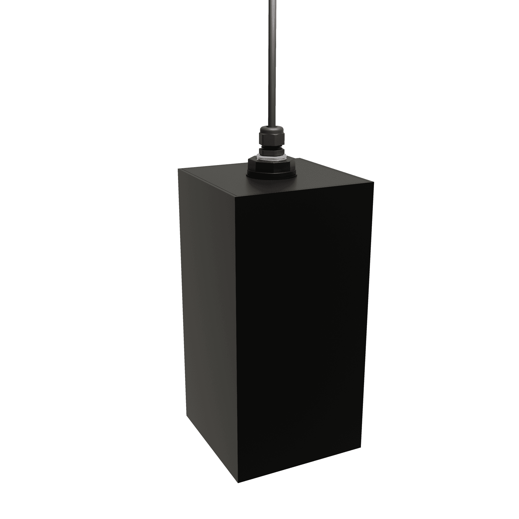 Industrial Cube Pendant  - View 1