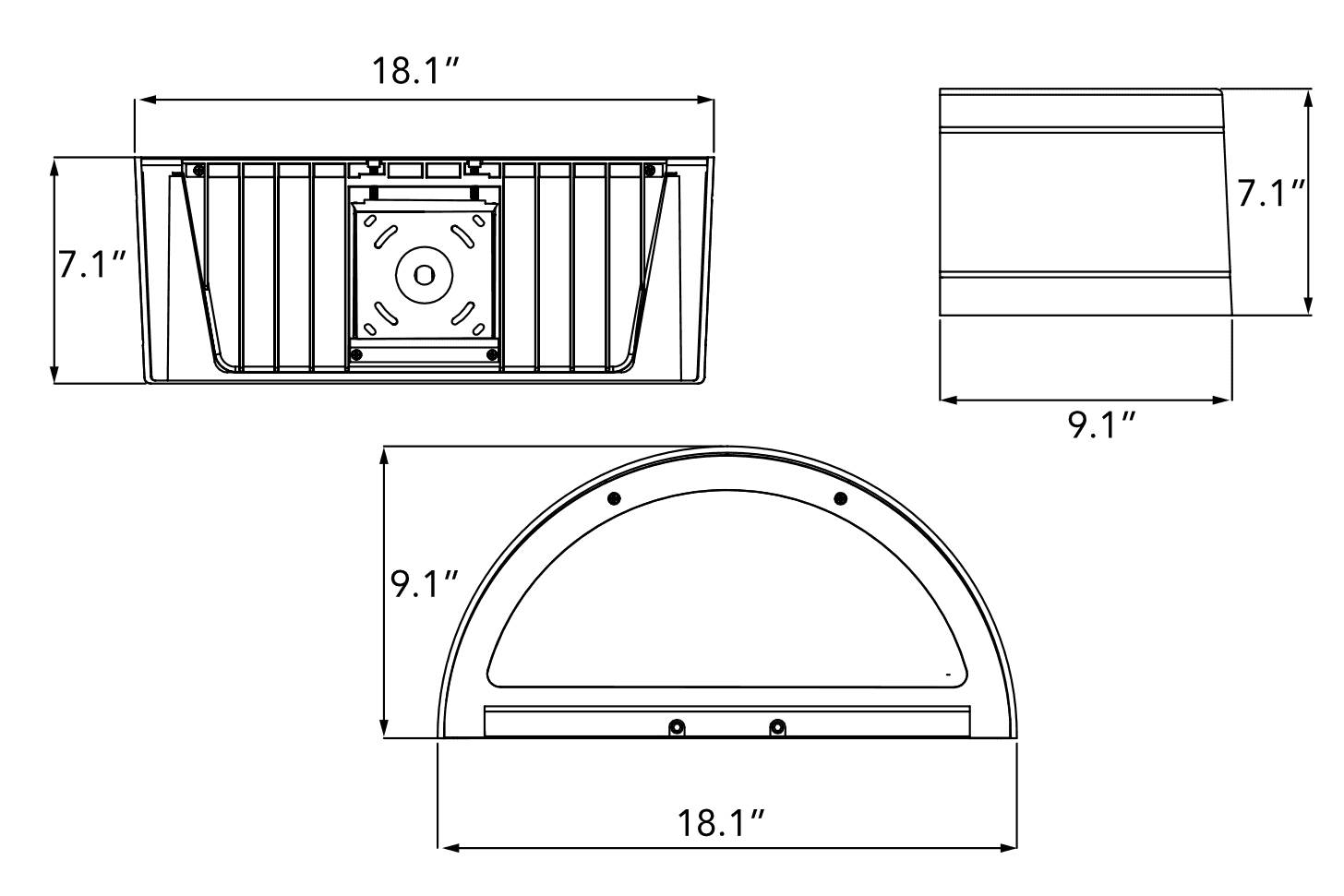AWLH - Wallpack Light - View 2