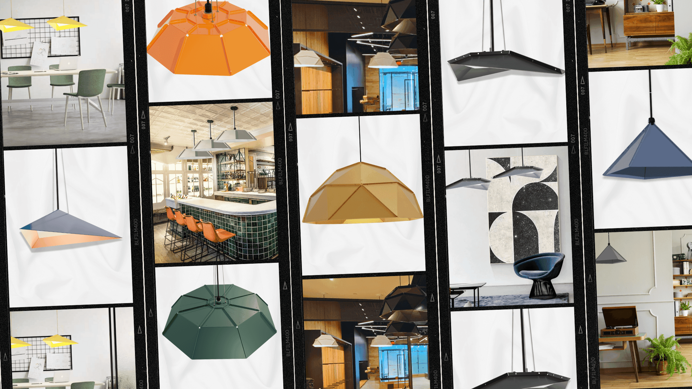 Luminaires géométriques