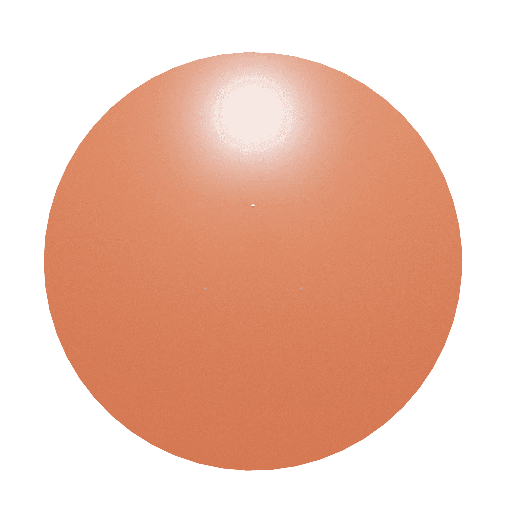 Nola Metal Disc Sconce - View 1