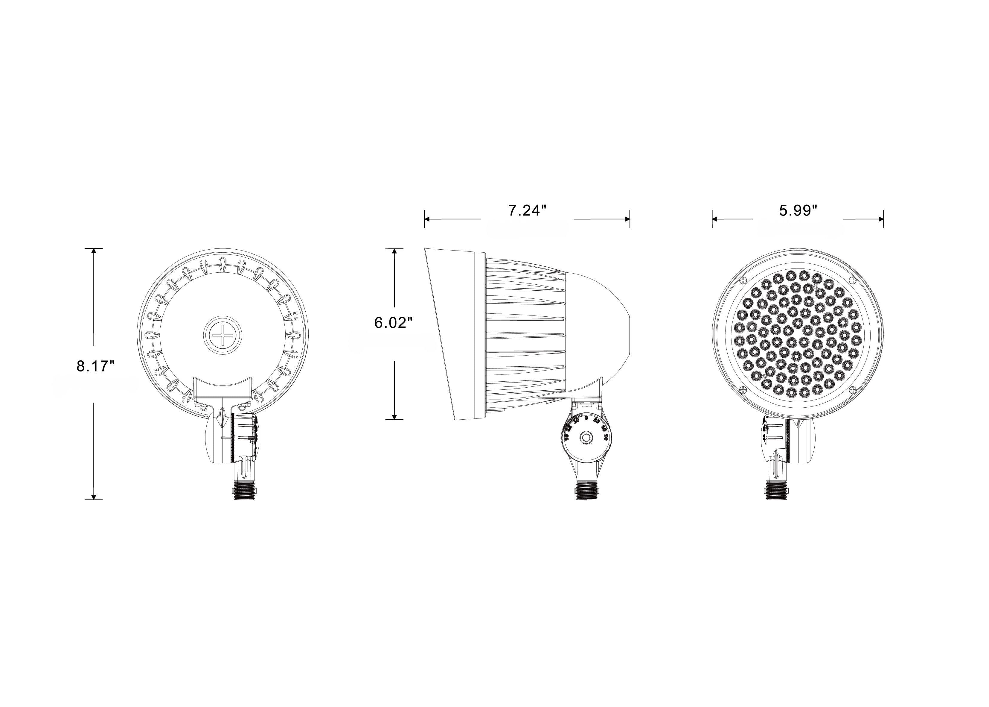 FLMA1 - Flood Mini Bullet - View 2