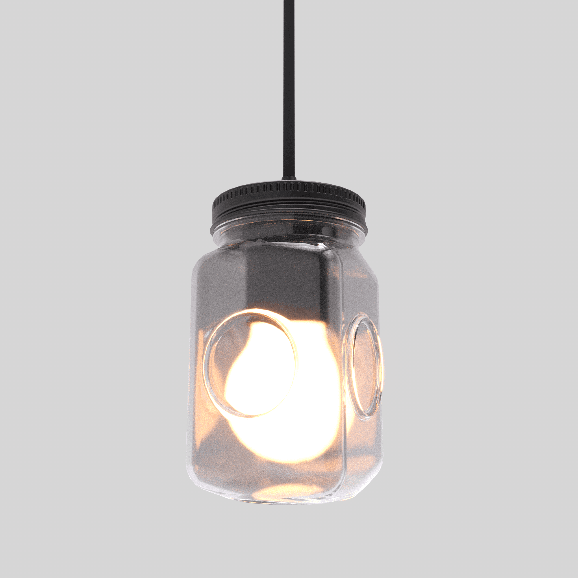 Suspension Mason Jar - View 1