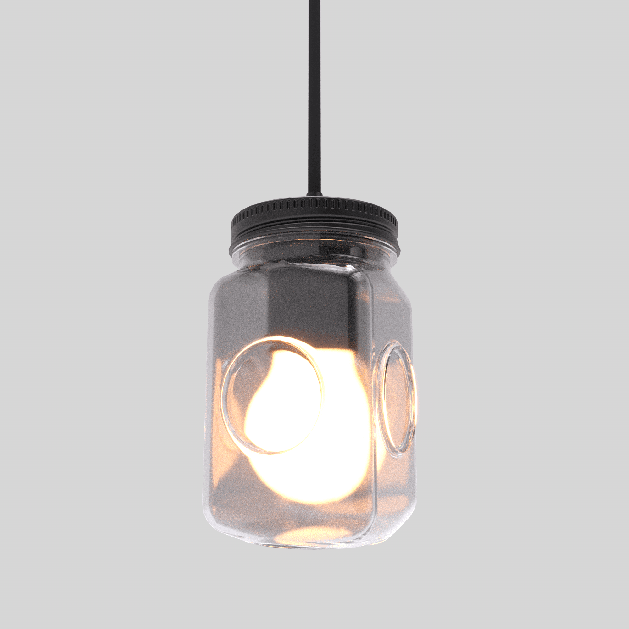 Suspension Mason Jar - Image 1
