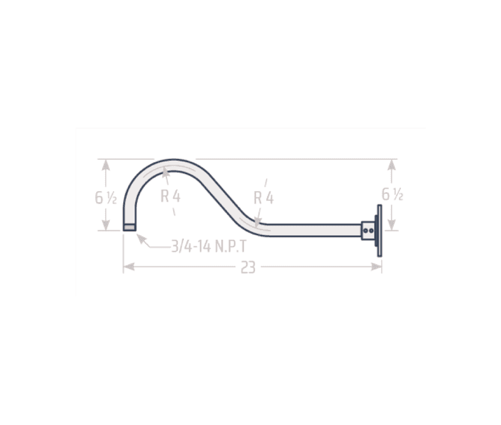 Gooseneck Top - Top Mounted - View 2