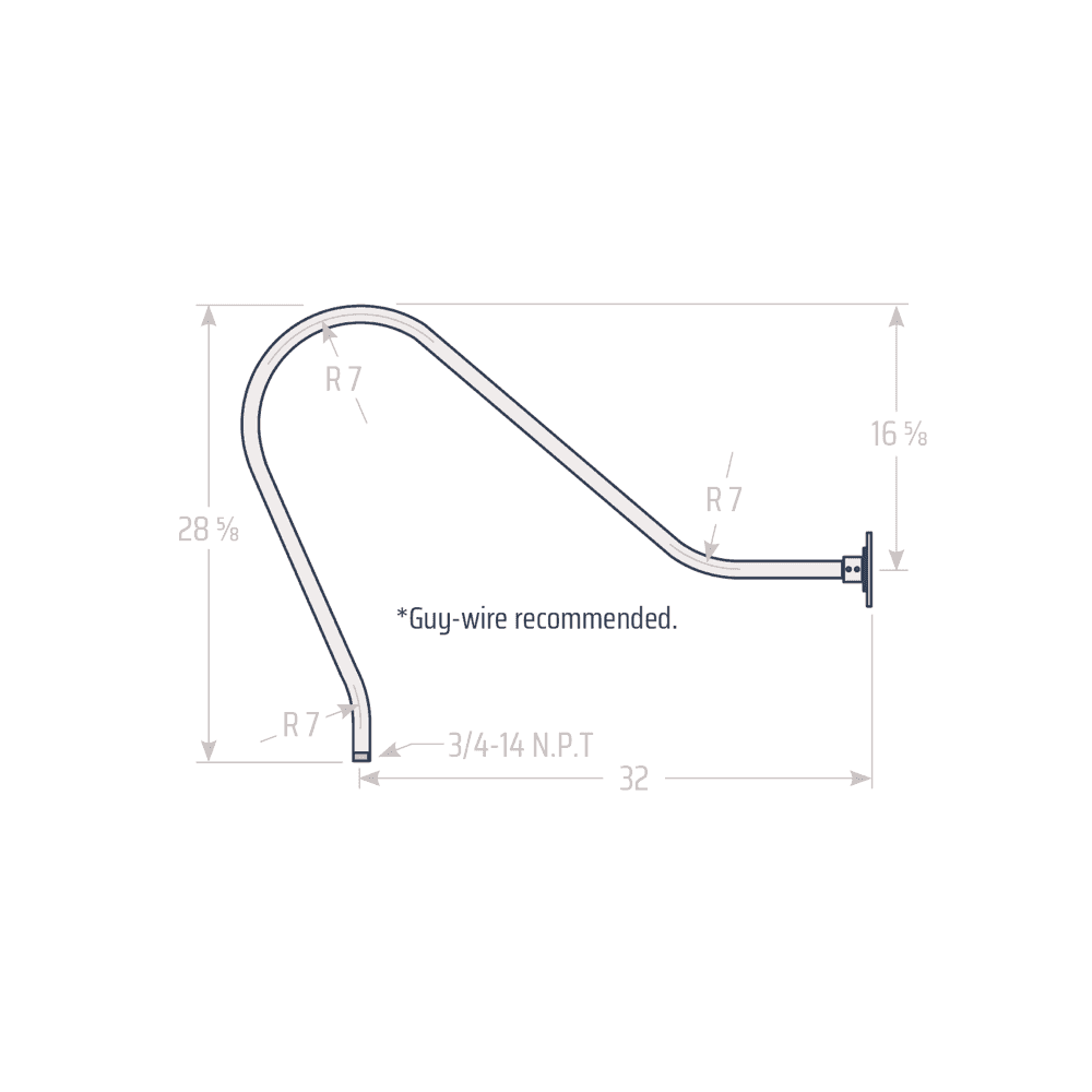 Gooseneck Top - Top Mounted - View 8