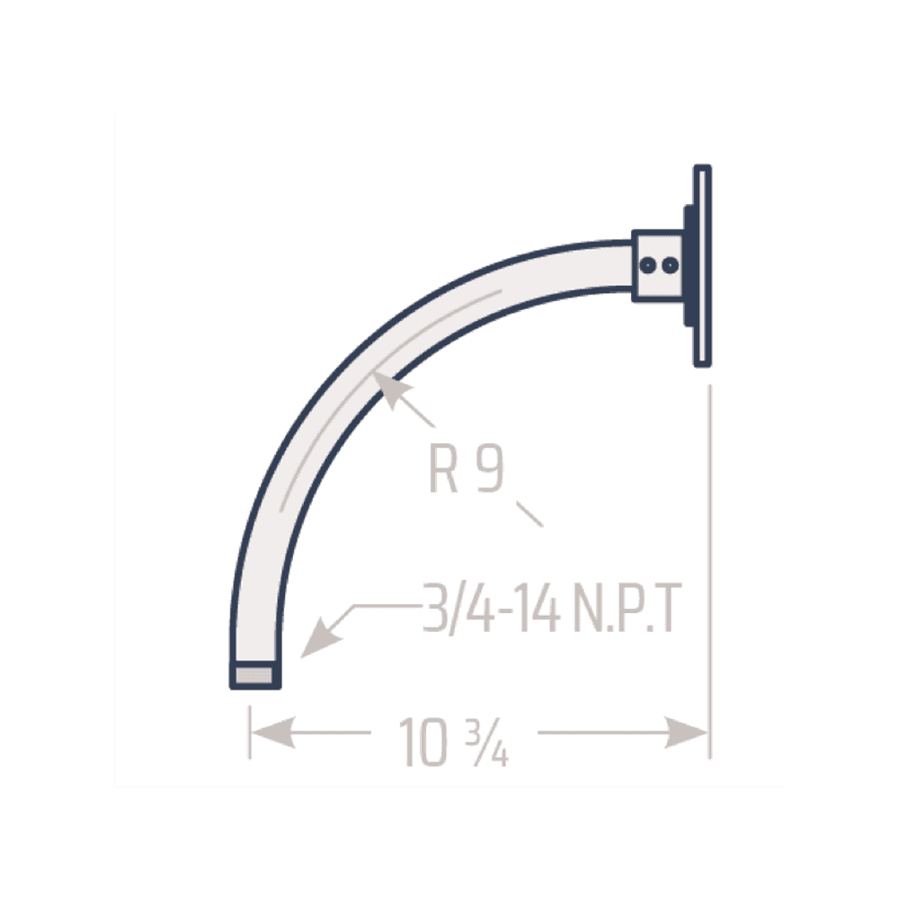 Gooseneck Top - Top Mounted - View 5