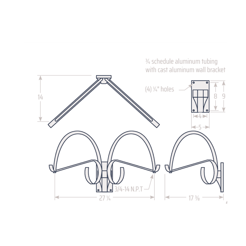 Wall Brackets - View 1