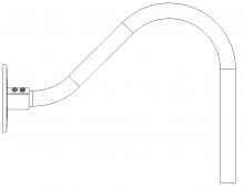 15" Style H Gooseneck