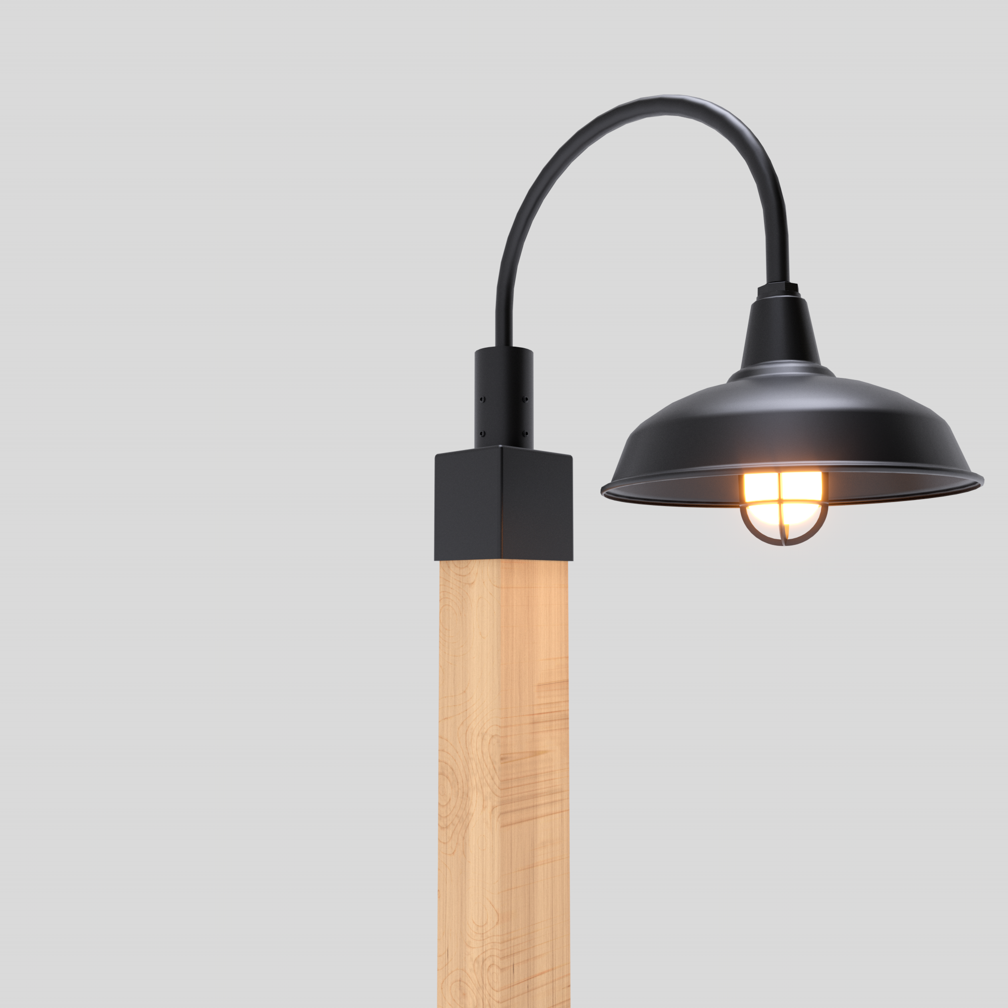 Single Pole Top for Madeira Wood Pole