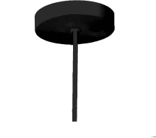 Basic Economical Black Cord & Canopy, 10FT