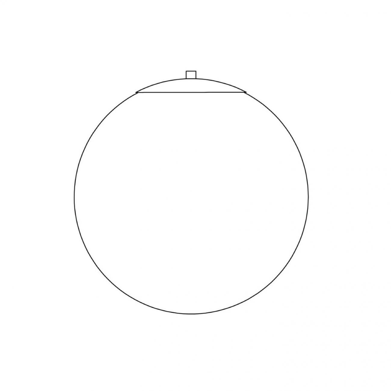 Wet Location Polycarbonate Globe - 12in