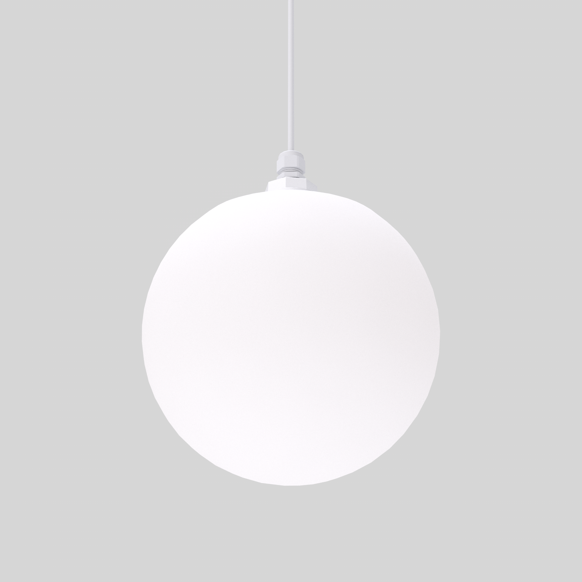 Pallone 9.8in (Small) Satin White