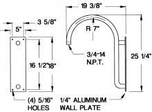 Wall Gooseneck Bracket 1