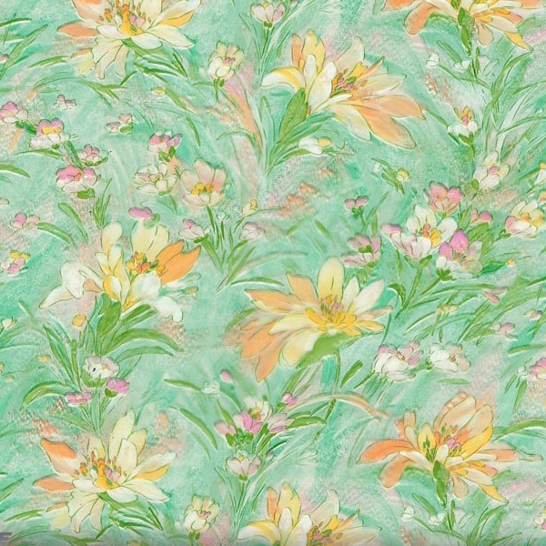 Flower-Light Green